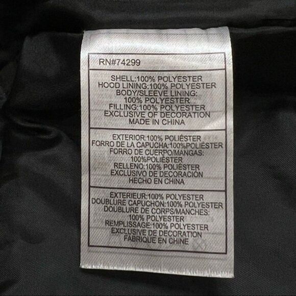 Bebe Sport Y2K Silver Insulated Jacket Size Medium - Picture 13 of 16